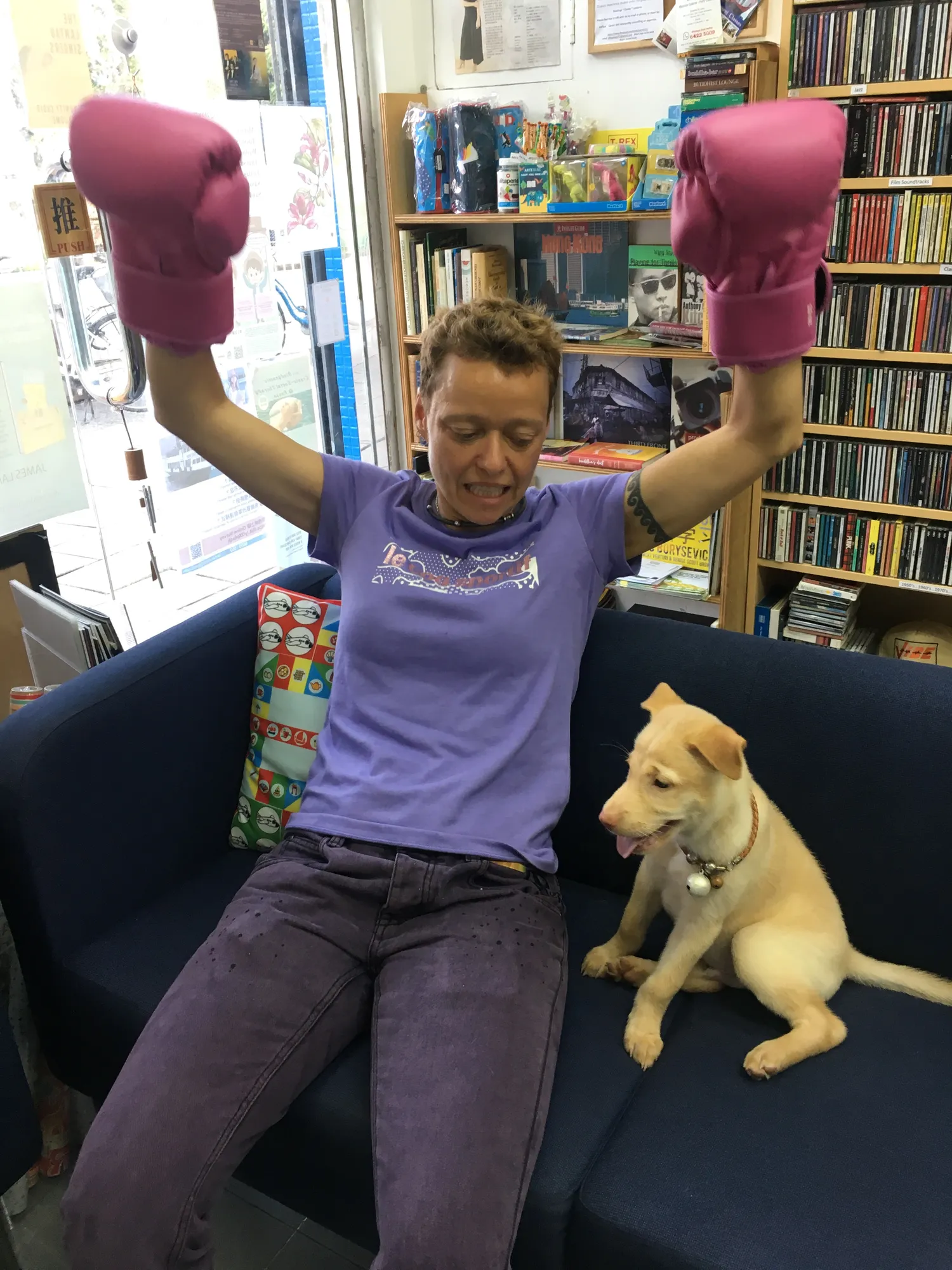Stef & Puppy Jack